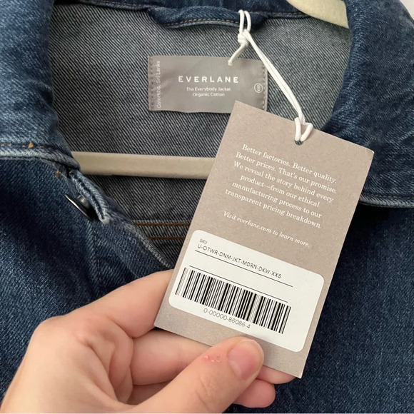 Everlane The Everyone Denim Jacket NWT - Picture 10 of 10